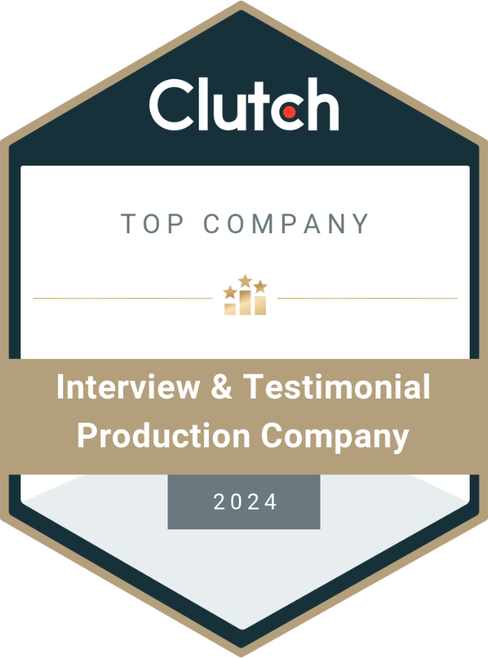 mainspring agency's clutch interview & testimonial production company 2024 award